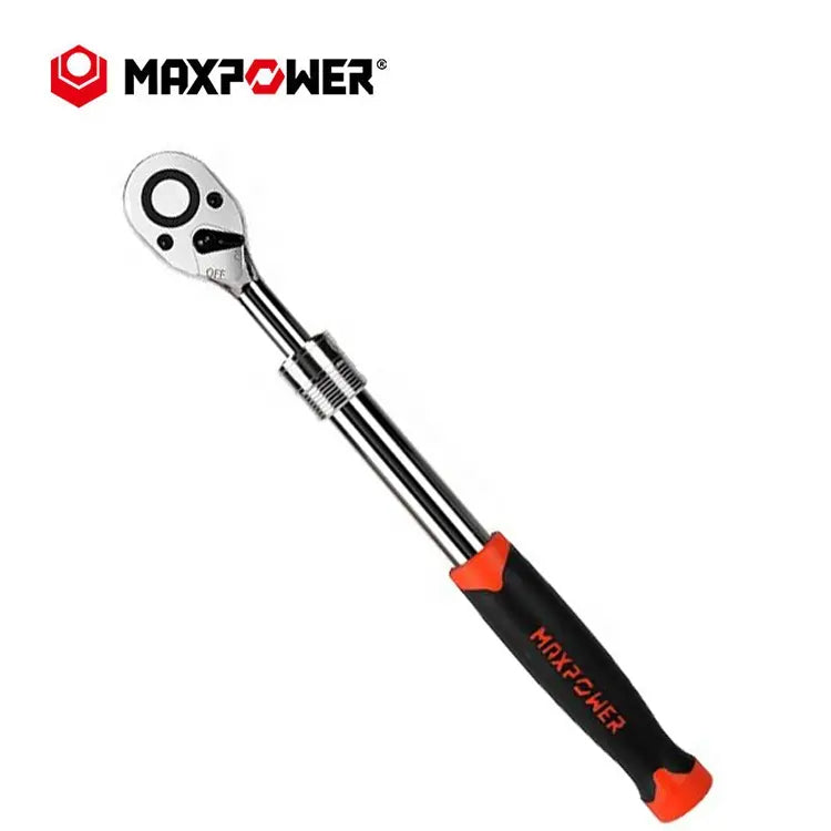 1/2" 72 Teeth Quick Release Extendable Long Handle Drive Ratchet Wrench