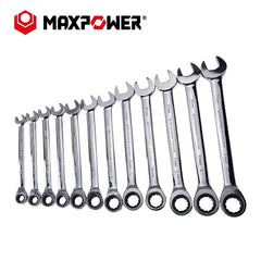 12pcs Wrench Herramientas Ratcheting Combination Wrench Spanner Set with Tool Box