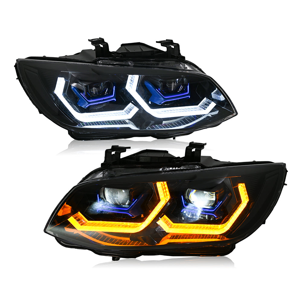 Led Headlight For 2010-2013 BMW E92 E93 3-Series HID Xenon Coupe LED Projector Front Headlight