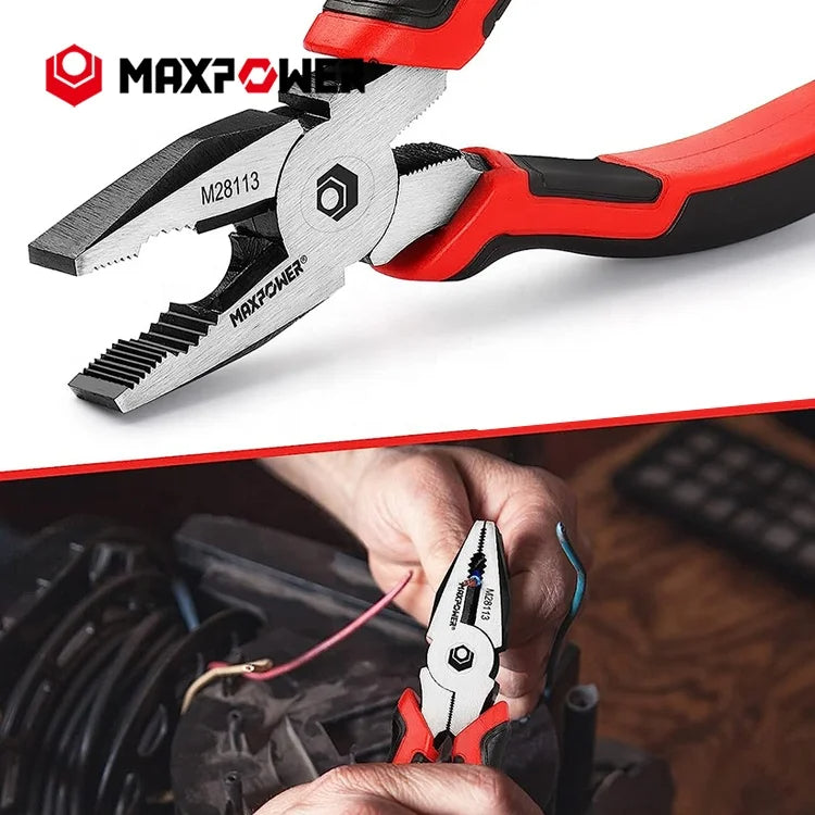 4pcs Pliers Set Repair Tool Diagonal Cutting Pliers Groove Joint Pliers