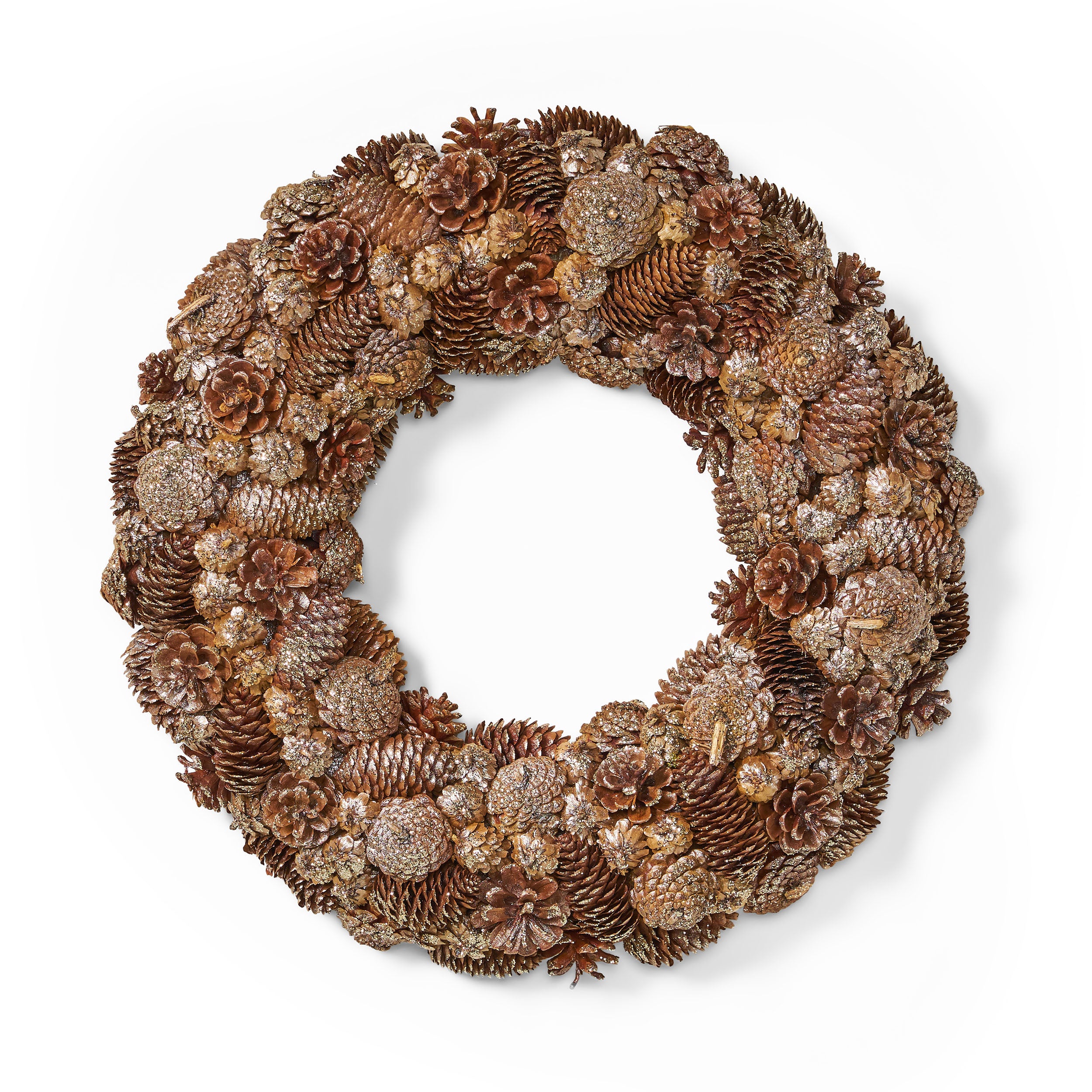 18.5'' PINE CONE WREATH