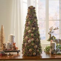 PINE CONE TABLE TOP TREE