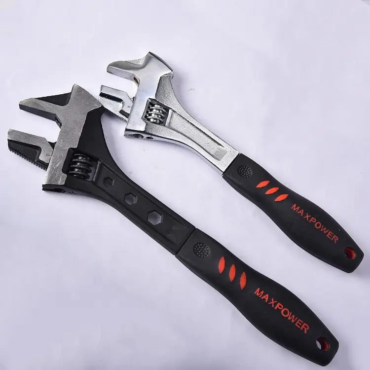 10",12" CRV High Quality Adjustable Wide Grip Wrench Spanner