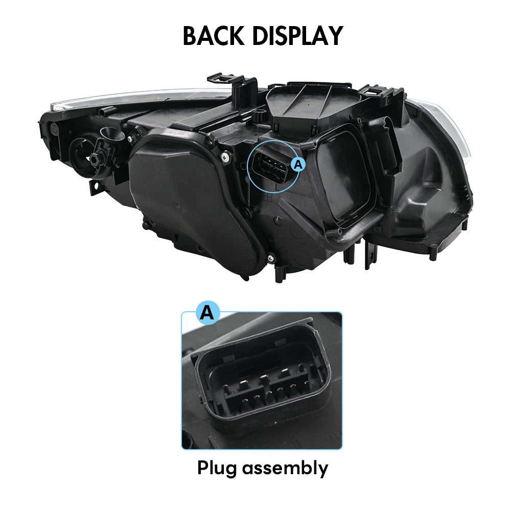 Led Headlight For 2010-2013 BMW E92 E93 3-Series HID Xenon Coupe LED Projector Front Headlight