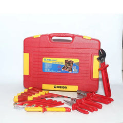 1000 Volt 18pcs VDE Insulated Tool Set, voltage tester and Pliers and Screwdriver Electricians Tool