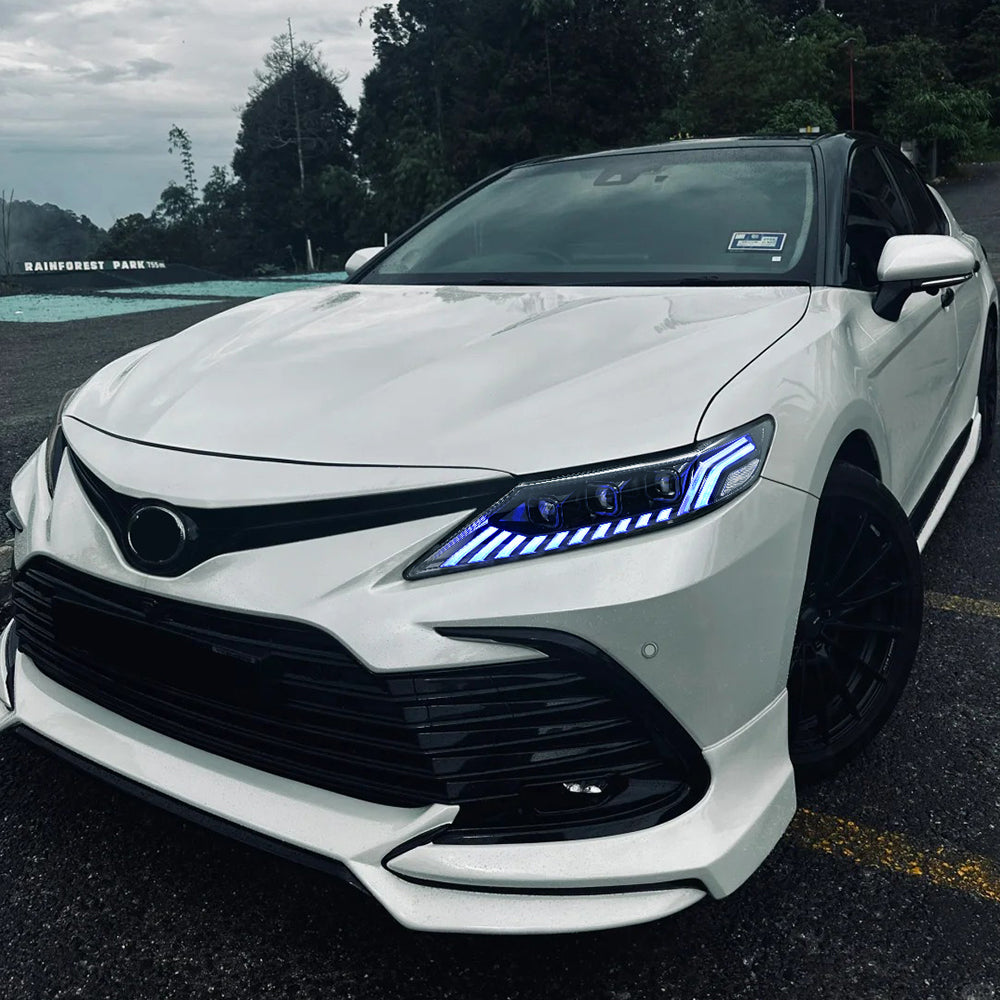 RGB Headlights For 2018-2024 Toyota Camry LE SE XLE XSE TRD (Audi Model)