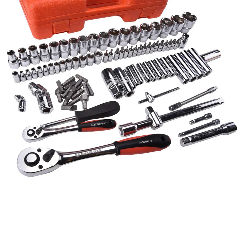 High Quality 94pcs Hand Tool Sets Car Repair Tool Kit Set Mechanical Tools Box for Home Socket Wrench Set Ratchet Screwdriver Kit