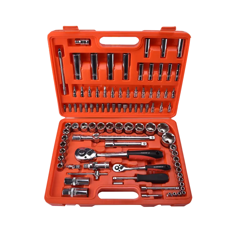 High Quality 94pcs Hand Tool Sets Car Repair Tool Kit Set Mechanical Tools Box for Home Socket Wrench Set Ratchet Screwdriver Kit