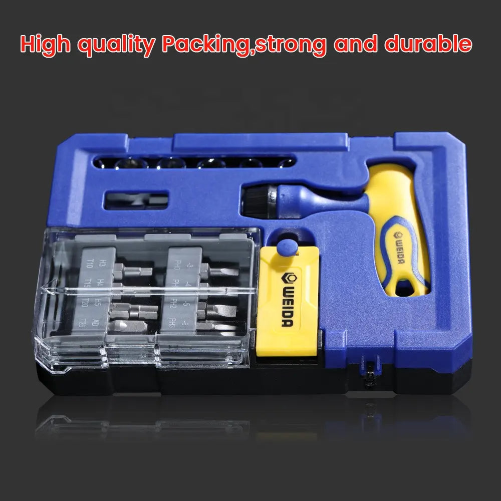 Household  24 in 1 Bits And Socket Wrench Set With Storage Case