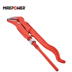 Household tools industrial grade 45 degree Angled CRV Swedish Pattern Pipe Wrench