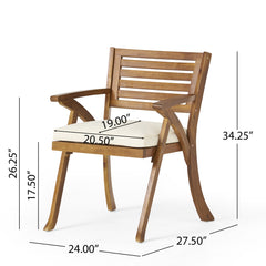 HERMOSA KD WOOD DINING CHAIR (set of 2)