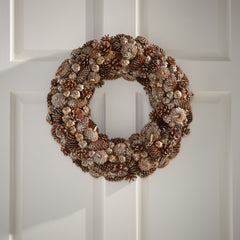 18.5'' PINE CONE WREATH