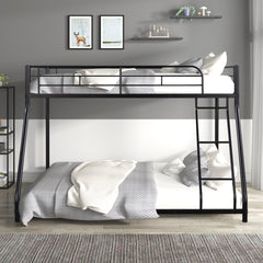 Metal Twin over Full Bunk Bed/ Heavy-duty Sturdy Metal/ Noise Reduced/ Safety Guardrail/ CPC Certified/ No Box Spring Needed