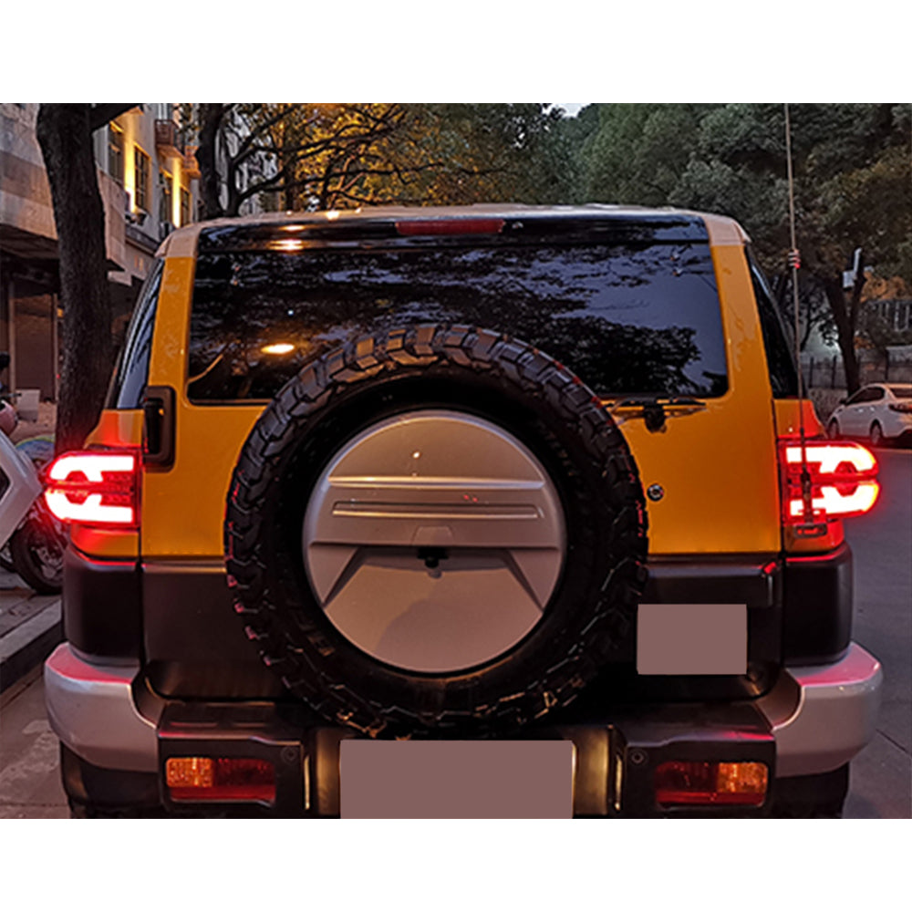 Omnibaz - For Toyota FJ Cruiser 2006-2020 LED Tail Lights Assembly (Clear/smoke)-Toyota-Omnibaz-Omnibaz