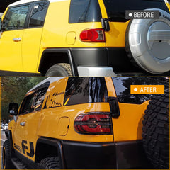 Omnibaz - For Toyota FJ Cruiser 2006-2020 LED Tail Lights Assembly (Clear/smoke)-Toyota-Omnibaz-Omnibaz