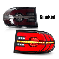 - For Toyota FJ Cruiser 2006-2020 LED Tail Lights Assembly (Clear/smoke)-Toyota-Omnibaz-42.5*37.5*21-Smoked-Omnibaz
