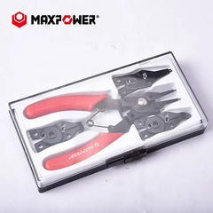 4pcs Jaw Heads Ring Remover Retaining Tool Snap Ring Plier