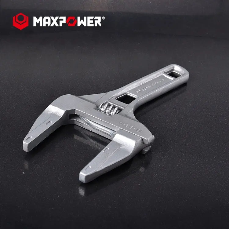 Adjustable Wrench Large Opening Bathroom Spanner Wrenches Wide Jaw 16-68mm Alloy Steel Spanner Wrenches