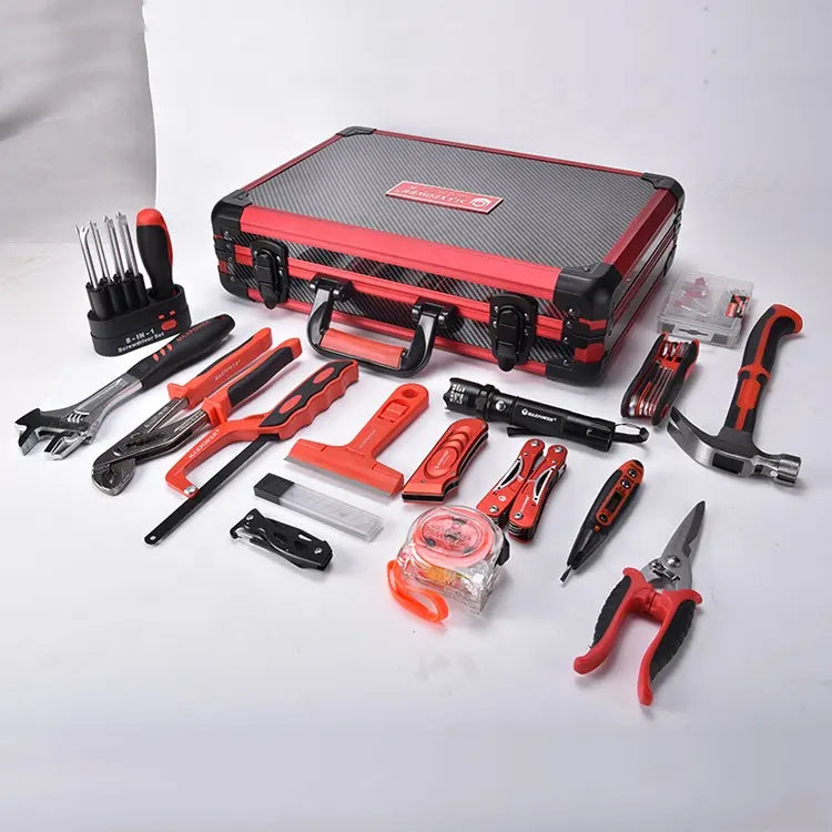 77 PCS Tool Kit Set,General Household Hand Tool Kits,Auto Repair Tool Set