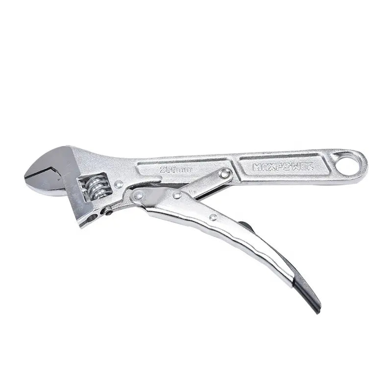 10 Inch Adjustable Wrench Drop Forged Chrome Vanadium Steel Construction SAE&Metric Scales