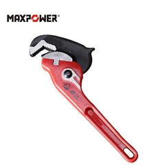 10/14 inch Pipe Wrench, Forged Self-adjusting Plumbers Wrench