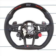 CarbonX LED Racing Steering Wheel