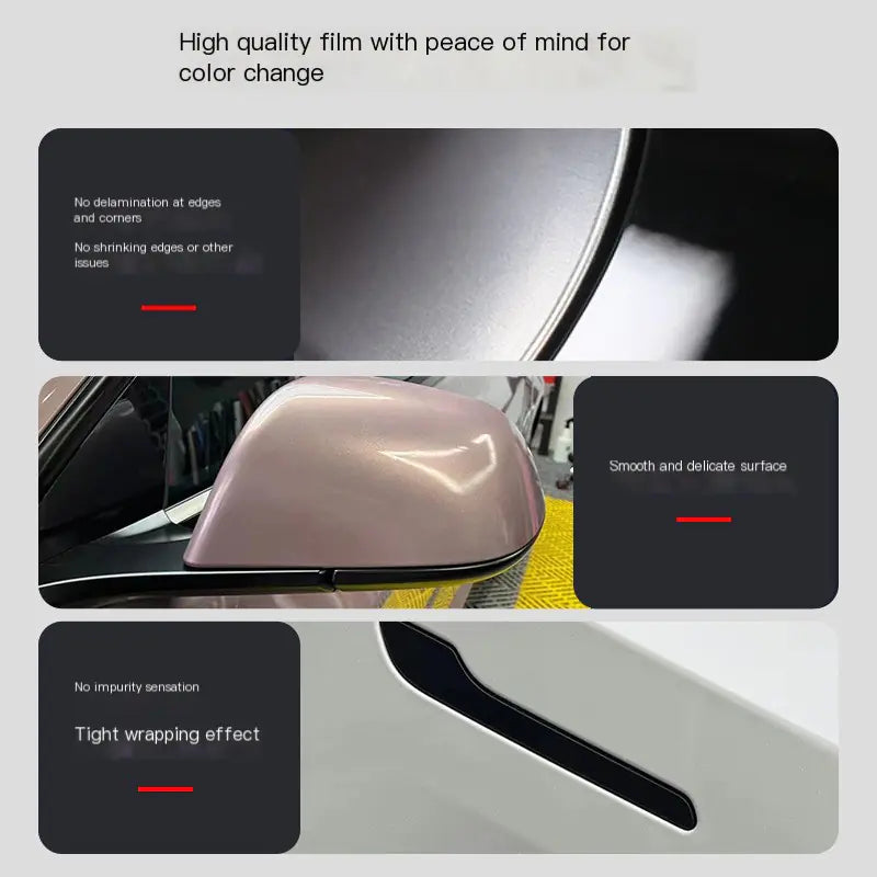 Pet Grey Purple Car Wrap Film for Motorcycle (Factory Direct)